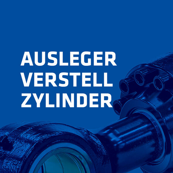 Hydraulischer Auslegerverstellzylinder von Hengstler für Bagger und Umschlagbagger