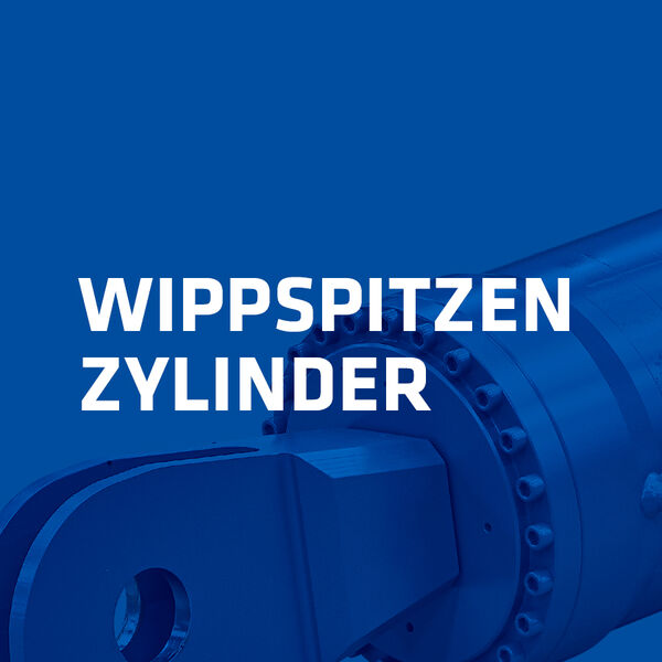 Hydraulischer Wippspitzenzylinder von Hengstler für Mobilkrane